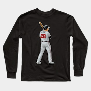 Matt Olson #28 Bats Ready Long Sleeve T-Shirt